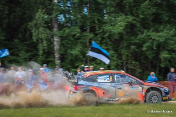 Ott Tänak ja Martin Järveoja Rally Estonia 2022 Foto - Marleen Maask