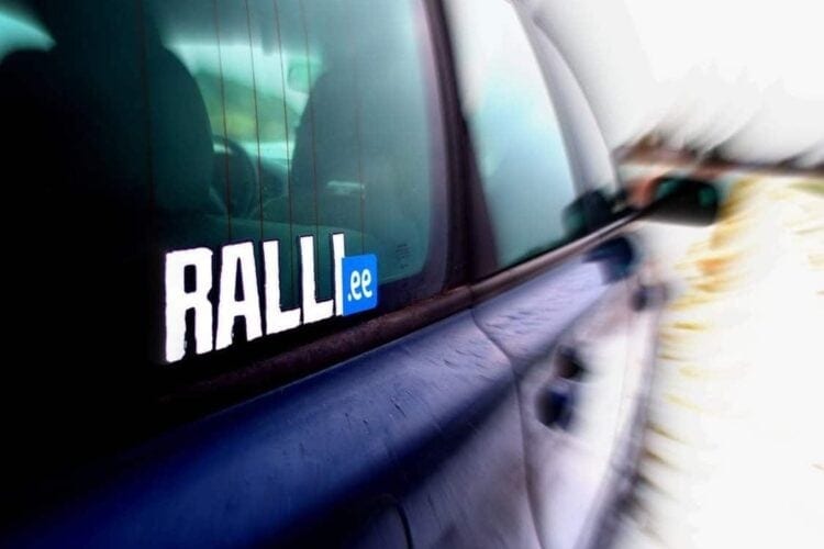 Ralli.ee autokleebis