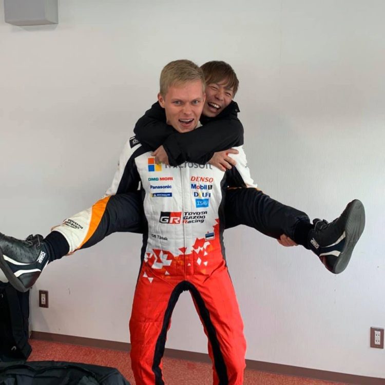 Ott tänak ja Takamoto Katsuta. Foto: erakogu