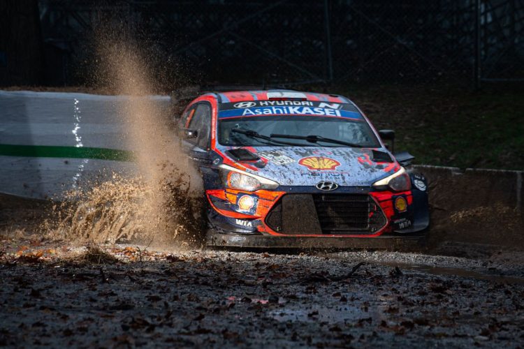 Ott Tänak ja Martin Jäerveoja Monza rallil Foto: Hyundai Motorsport