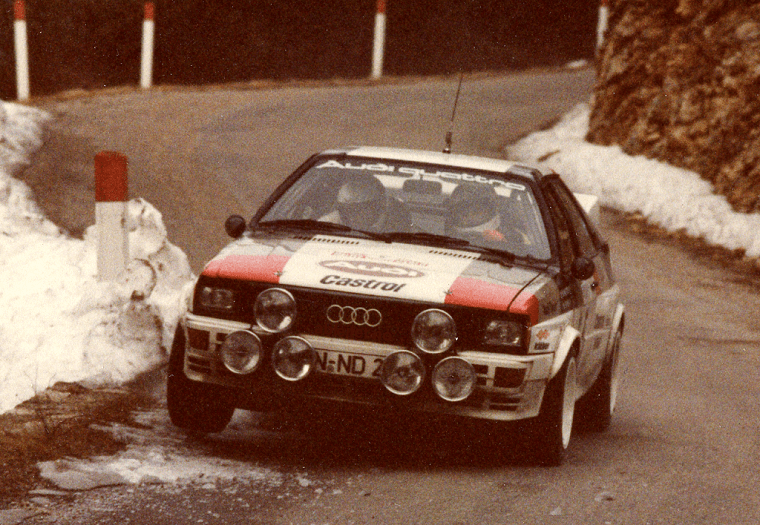 Michèle Mouton 1982 Monte Carlo Rally