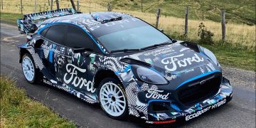 M-Spordi Ford Puma test aastal 2021 / Kuvatõmmis videost