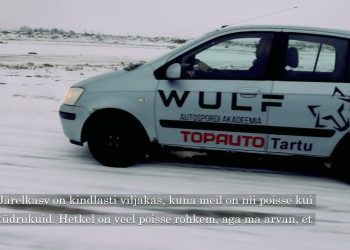 Topauto kinkis noortele autosportlastele isikliku treeningauto – VIDEO