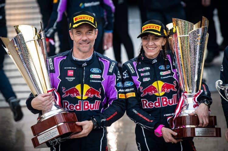 Sébastien Loeb ja Isabelle Galmiche Foto: Jaanus Ree / Red Bull Content Pool