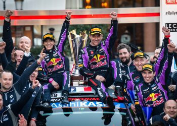 Sébastien Loeb ja Isabelle Galmiche M-SPORT Foto: Red Bull Content Pool