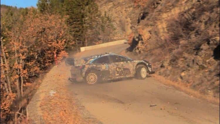 VIDEO: Vaata kuidas Craig Breen Monte Carlo testil teelt välja sõitis