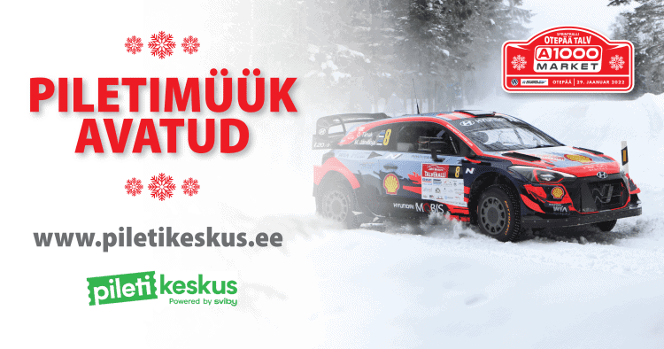 Otepää Talveralli kiiruskatsete asukohad ja onboard videod