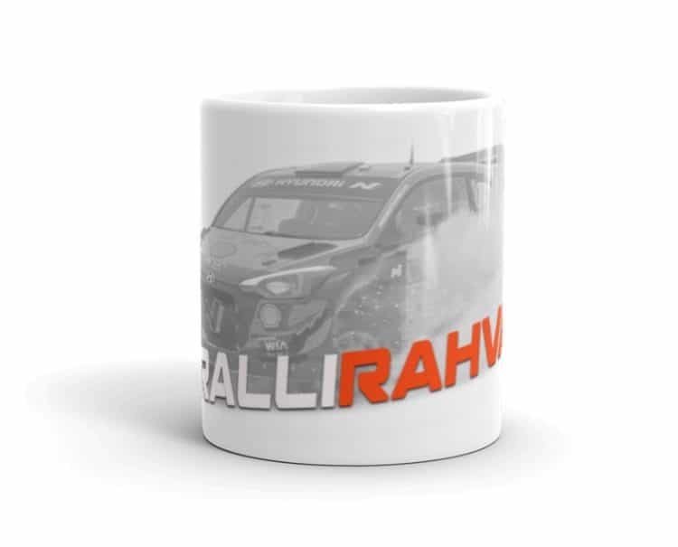 Rallirahva logoga kruus