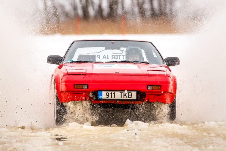 Rainer Umbleja võitis Toyota MR2-ga tagaveoliste alla kaheliitriste klassi. Foto: Pille Russi