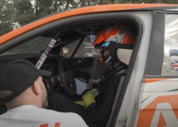 Georg Linnamäe ja James Morgani Portugali ralli eelne test