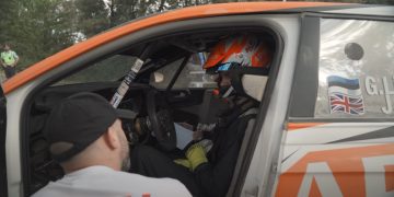 Georg Linnamäe ja James Morgani Portugali ralli eelne test