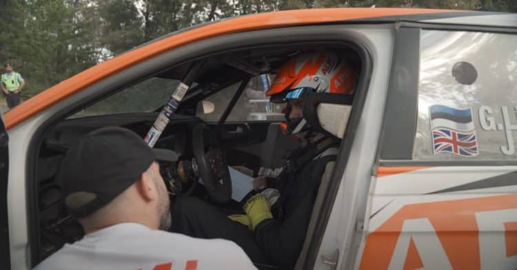 Georg Linnamäe ja James Morgani Portugali ralli eelne test