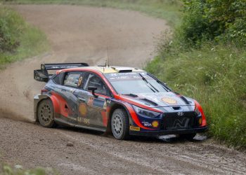 Ott Tänak Rally Estonial 2022 testikatsel Foto: Hyundai Motorsport