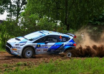 Ken Torn Liepaja rallil Foto: Sven Kollus