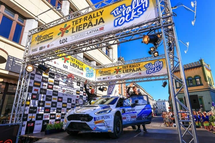 Ken Torn / Andrus Toom jäid Liepajas neljandaks. Foto: Sven Kollus