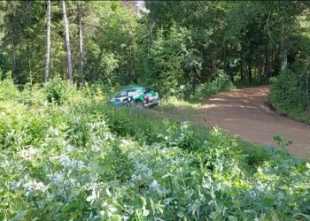 VIDEO: Marco Bulacia eksimus SS11 Rally Estonia