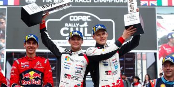 Ott Tänak ja Martin Järveoja Tšiili rallil 2019 Fotot: Toyota Gazoo Racing WRC