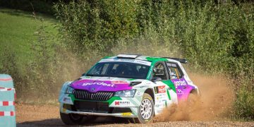 Gregor Jeets - Timo Taniel Lõuna Eesti rallil Foto: Marleen Maask