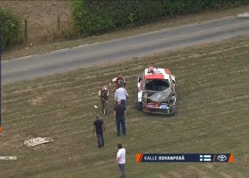 VIDEO: Kalle Rovanperä tegi Belgia ralli teisel katsel karmi avarii ning katkestas