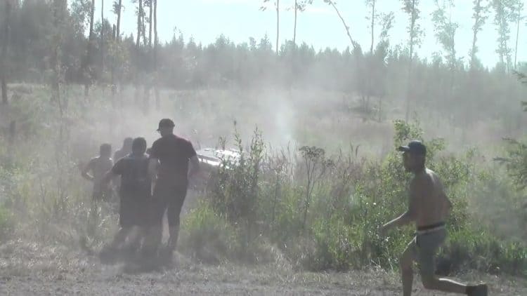 VIDEO: Secto Rally Finland 2022 Lankamaa Crash