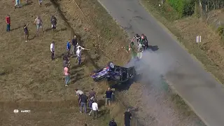 VIDEO: Vaata kuidas Belgias katsevõitu jahtinud Breen auto üle katuse keeras!