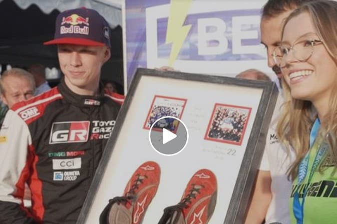 Kalle Rovanperä sai Colin McRae perekonnalt väga erilise kingituse – VIDEO