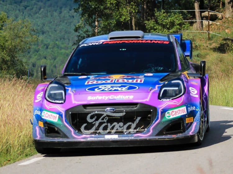 M-Sporti kataloonia ralli eelne test