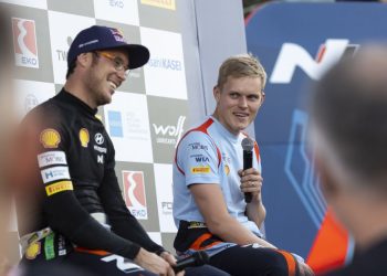 Thierry Neuville ja Ott Tänak Foto: Hyundai Motorsport