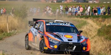 Ott Tanak ja Martin Jarveoja Ypres Rally Belgium 2022 Foto Hyundai Motorsport