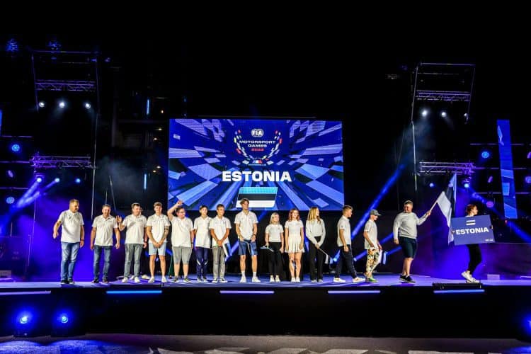 Eesti võistkond mängude avatseremoonial. Foto: SRO / Kevin Pecks