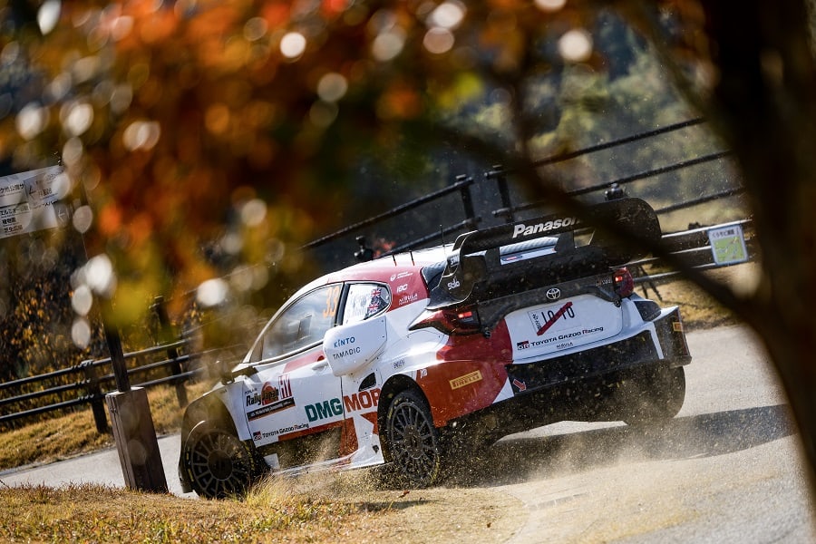 Elfyn Evans / Rally Japan Copyright: Toyota Gazoo Racing WRT