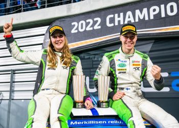 Reeta Hämäläinen ja Emil Lindholm Foto: Jaanus Ree / Red Bull Content Pool