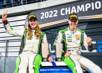 Reeta Hämäläinen ja Emil Lindholm Foto: Jaanus Ree / Red Bull Content Pool