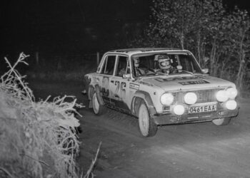 1983 NSVL MV III etapp Heiki Ohu - Toomas Diener. Foto Mati Hiis