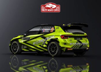 François Delecour Škoda RS Fabia Rally2Škoda RS Fabia Rally2