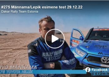 Vaata kuidas läksid Urvo ja Risto esimesed kilomeetrid Saudi-Araabias – VIDEO