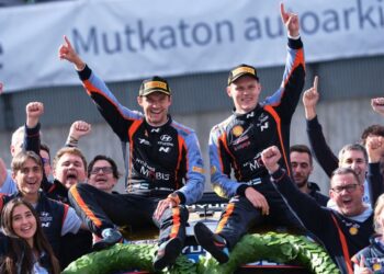 Ott Tanak ja Martin Jarveoja Rally Finland 2022 Foto: Hyundai Motorsport