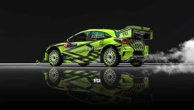 Francois Delecouri Ford Puma Rally1 hübriid-WRC auto kujundus, benoit Fraylon //Instagram #racing_emotion @lemansheroes