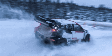 VIDEO: Toyota alustas testidega Soome lumistel teedel