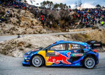 Ott Tänak ja Martin Jäerveoja Foto: M-Sport