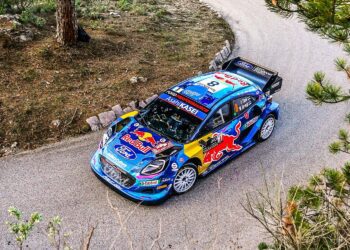 Ott Tänak Monte Carlo testikatsel Foto: M-Sport