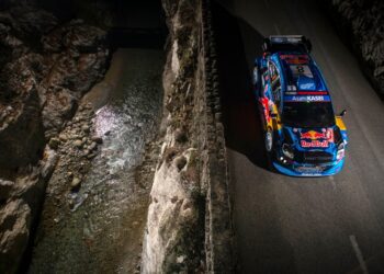 Ott Tänak ja Martin JärveojaMonte Carlo 2023 Foto: Jaanus Ree / Red Bull Content Pool