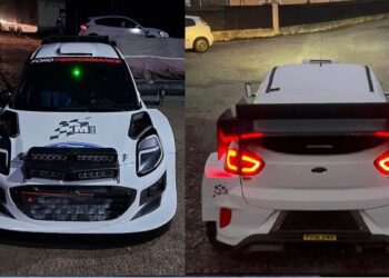 Esimesed pildid 2023 aasta M-Sport Ford Pumast enne Monte Carlo eelseid teste