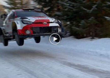 VIDEO: Kalle Rovanperä valmistus Rootsi ralliks ideaalses talveilmas