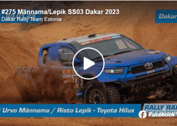 VIDEO: Eestlased jäid Dakaril jõkke kinni ja kaotasid sellega aega!