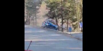 VIDEOD: Vaata kuidas Tänaku meeskonnakaaslane, Loubet teelt välja sõitis