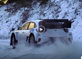 VIDEO: Jourdan Serderidis sai M-Spordi Ford Pumat testida väga lumistel teedel