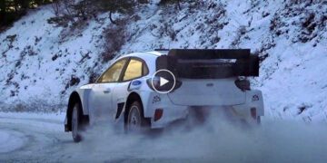 VIDEO: Jourdan Serderidis sai M-Spordi Ford Pumat testida väga lumistel teedel