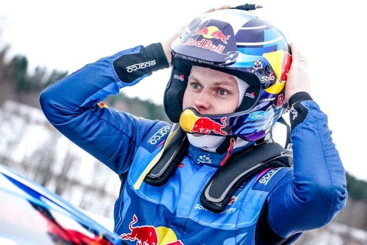 Ott Tänak Rootsi rallil Foto: M-Sport
