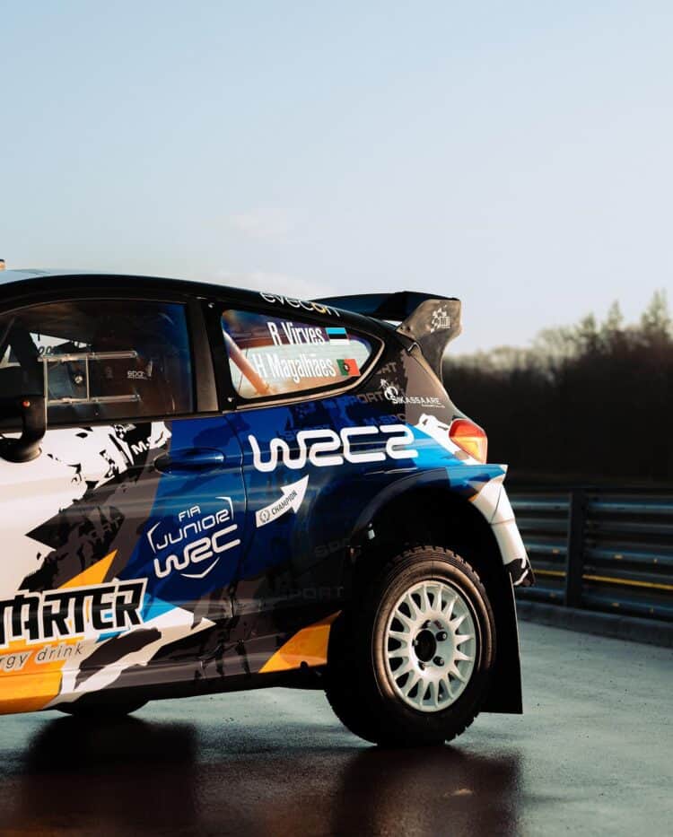 Robert Virvese ja Hugo Magalhãesi 2023 aasta võistlusmasin